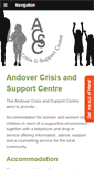 Mobile Screenshot of andovercrisisandsupportcentre.org.uk
